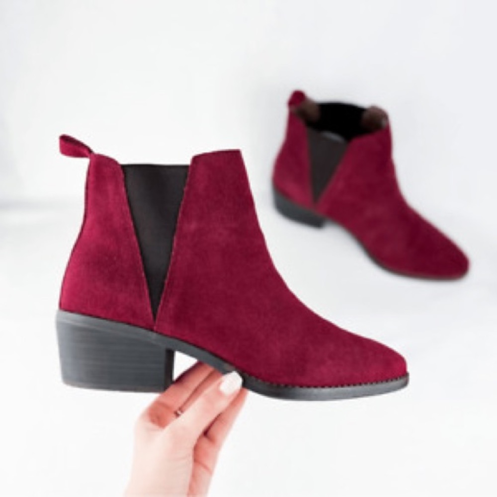 Red Velvet Booties